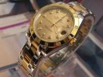 Rolex Daydate Masterpiece Gold Face Diamond watch 36mm
